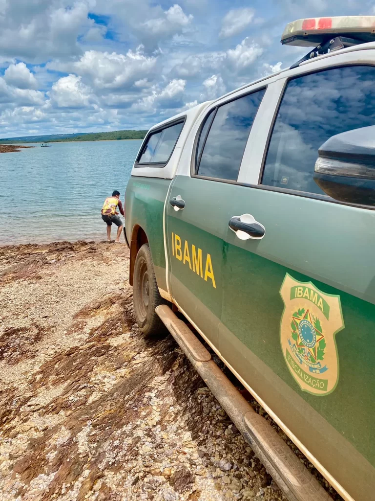 Reserva Peninsula - Pegada ambiental - Ibama lago1